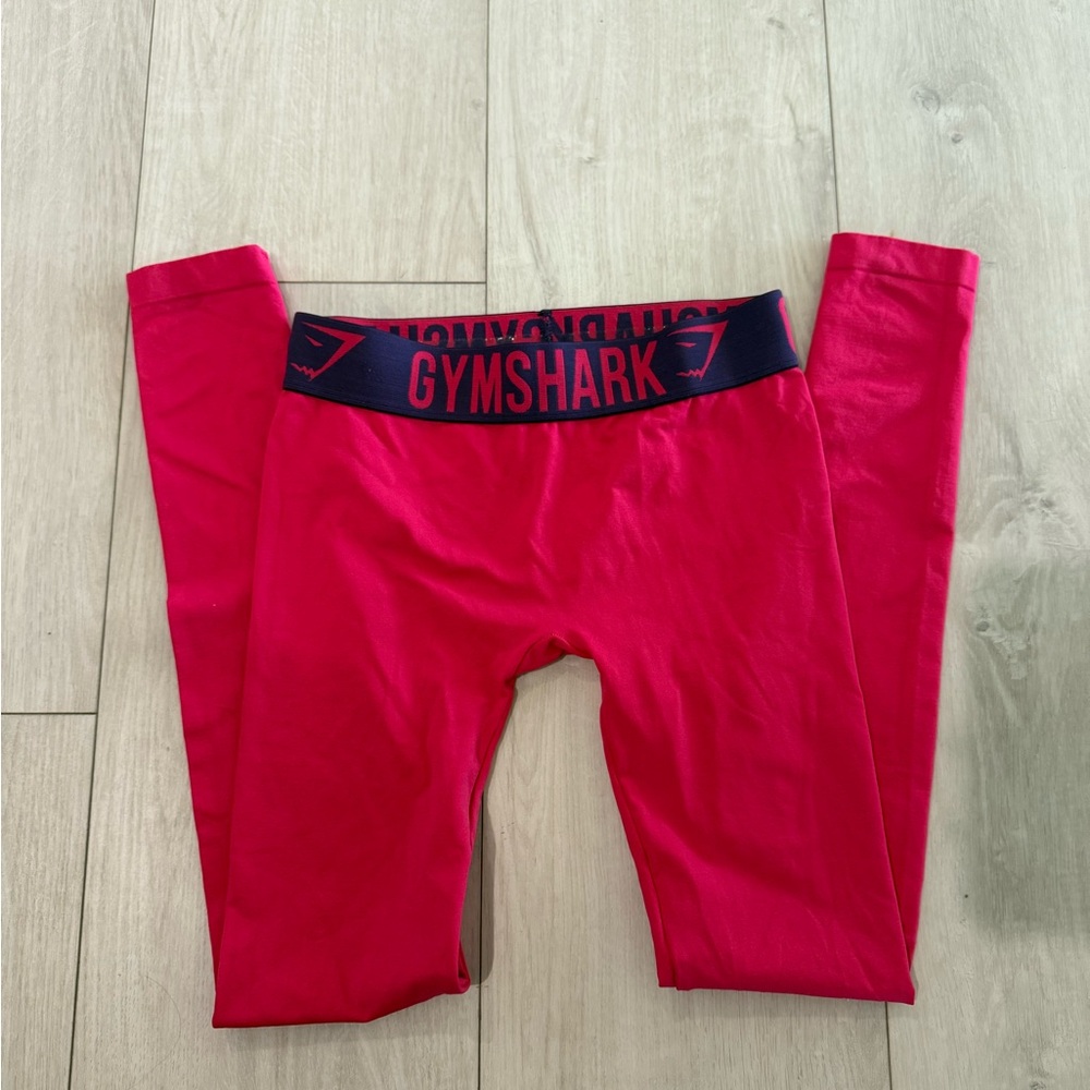 Gymshark Vibrant Pink and Purple Leggings